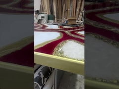 豪華な樹脂アートテーブル ビラ&ハイエンドスタジオ オーダーメイドエポキシリバーデザイン